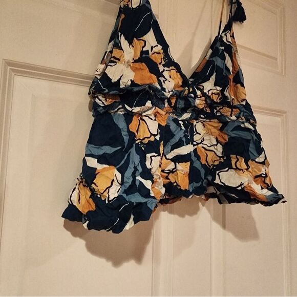 Roxy floral crop Tank XL - Picture 3 of 4